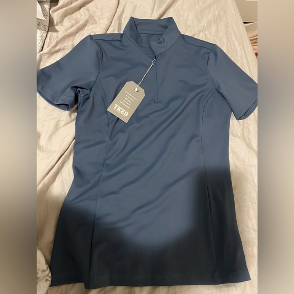 TKEQ | Equestrian | QUINN ESSENTIAL COMPETITION TOP | SHORT SLEEVE | Monaco - Picture 2 of 4